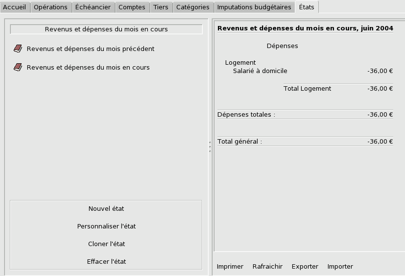 Figure 14.1&nbsp;: L'onglet des �tats