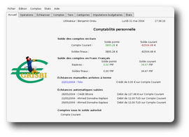 Pantalla de Inicio de Grisbi.